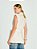 Colete Max Alba Alfaiataria Alongado com Ombreiras Off White - Imagem 2