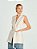 Colete Max Alba Alfaiataria Alongado com Ombreiras Off White - Imagem 3