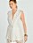 Colete Max Alba Alfaiataria Alongado com Ombreiras Off White - Imagem 5