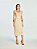 Vestido Midi Cosy Tricot com Forro Bege - Imagem 1