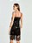 Vestido Curto Shadow Paetê com Bordados Preto - Imagem 2