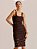 Vestido Midi Tatiane Tricot Marrom - Imagem 3