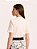 Blusa Minimal Malha Off White - Imagem 2