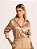 Camisa Seren Cetim Nude - Imagem 1