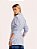 Camisa Smooth Tricoline Listrada Azul e Branca - Imagem 2