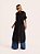 Casaco Trench Coat Layer Organza Preto - Imagem 6