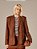 Blazer Alfaiataria Alfazema Marrom - Imagem 1