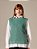 Colete Tricô Narciso Verde - Imagem 1