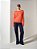Blusa Tricot Mesh Laranja - Imagem 4