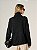 Blusa Tricot Ampla Gola Alta Preta - Imagem 2