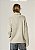 Blusa Tricot Ampla Gola Alta Bege - Imagem 2