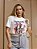 T-Shirt Algodão Beatriz Off White - Imagem 1