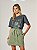 Short Saia Alfaiataria Jessica Verde Oliva - Imagem 3