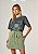Short Saia Alfaiataria Jessica Verde Oliva - Imagem 3
