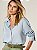Camisa Cambraia Luiza Azul Claro - Imagem 3