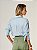Camisa Cambraia Luiza Azul Claro - Imagem 2