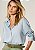 Camisa Cambraia Luiza Azul Claro - Imagem 3