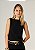 Blusa Alfaitaira Flora Preto - Imagem 1
