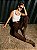 Regata Malha Canelada Karina Off White - Imagem 6