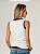 Regata Malha Canelada Karina Off White - Imagem 2