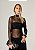 Blusa Tule Juliana Preto - Imagem 1
