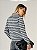 Blusa Trico Eliana Listrado Mescla Com Off - Imagem 2