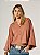 Blusa Alfaiataria Olivia Marrom - Imagem 1