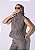 Colete Crepe de Alfaitaria Selena Cinza - Imagem 3