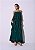 Vestido Musseline Ella Verde Jade - Imagem 1