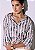 Camisa Acetinada Fabiola Estampado - Imagem 3