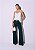 Regata Acetinada Elaine Off White - Imagem 5