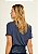 T-Shirt Malha Raika Marinho - Imagem 2