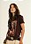 T-Shirt Malha Ligia Marrom - Imagem 3