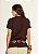 T-Shirt Malha Ligia Marrom - Imagem 2