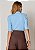 Polo Tricot Erica Azul Claro - Imagem 2