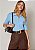 Polo Tricot Erica Azul Claro - Imagem 1