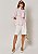Blusa Tricoline Paola Listrado Off com Rosa - Imagem 5