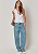 Blusa Tricoline Rosie Branco - Imagem 4