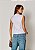 Blusa Tricoline Rosie Branco - Imagem 2