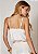 Regata Acetinada Elaine Off White - Imagem 2