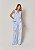Conjunto Cotton Blend Eliza Listra Azul com Off-White - Imagem 5