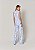 Conjunto Cotton Blend Eliza Listra Azul com Off-White - Imagem 2