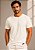 T-Shirt Malha Pima Masculina Off White - Imagem 1