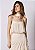 Regata Chiffon Olivia Nude - Imagem 5