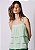 Regata Chiffon Olivia Verde Sálvia - Imagem 1