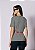 T-Shirt Malha Manu Listra Preto e Off White - Imagem 2