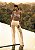 Calça Reta Renda Francieli Off White - Imagem 5