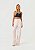 Calça Cotton Bordada Jessica Off White - Imagem 1