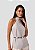 Blusa Linho Metallic Fernanda Prata - Imagem 1