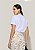 T-Shirt Malha Carla Branca - Imagem 2